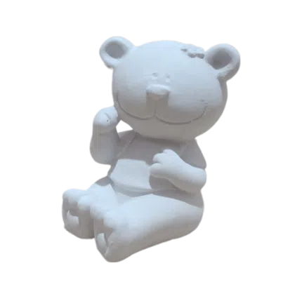 Ursinho Confeccionado em Resina 5cm