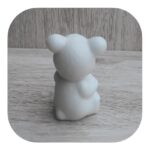 Ursinho Confeccionado em Resina 8cm - Imagem 3