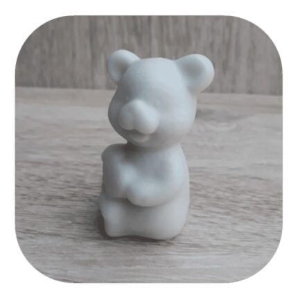 Ursinho Confeccionado em Resina