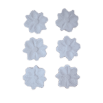 Vaso de Flores Aplique Confeccionado em Resina