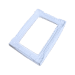 Mini Moldura Retangular em Resina