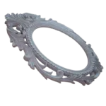 Moldura Oval Confeccionada em Resina