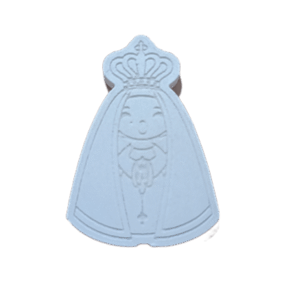 Nossa Senhora Aparecida Aplique em Resina