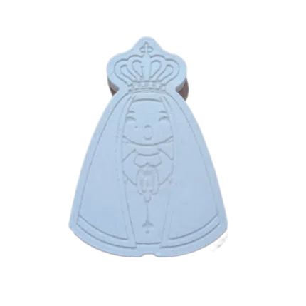Nossa Senhora Aparecida Aplique em Resina