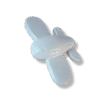 Avião Aplique Confeccionado em Resina