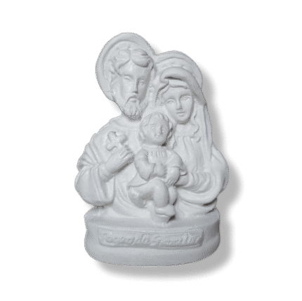 Sagrada Família Busto em Resina 7cm