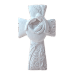 Crucifixo Sagrada Família em Resina