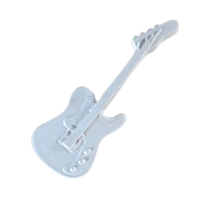 Guitarra Aplique Confeccionada em Resina