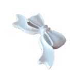 Laço Aplique Confeccionado em Resina