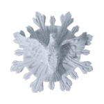 Divino Espírito Santo Resplendor em Resina