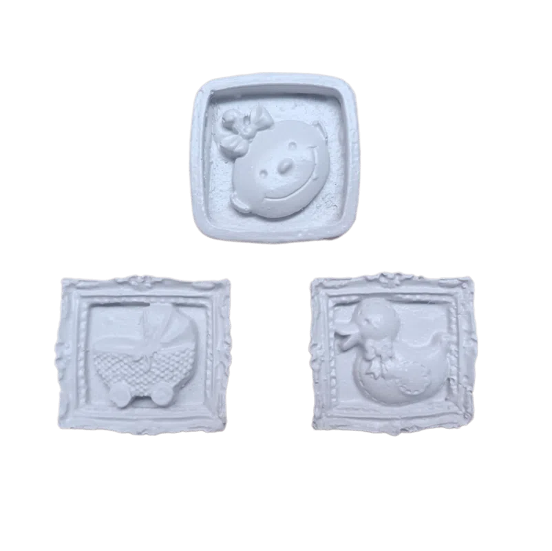 Mini Molduras Quarto Bebê Apliques Resina Mini Molduras Quarto Bebê Apliques Resina