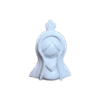 Nossa Senhora Aparecida Aplique em Resina