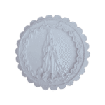 Nossa Senhora de Fátima Aplique em Resina