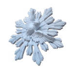 Divino Espírito Santo Resplendor em Resina