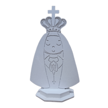 Nossa Senhora Aparecida em Resina 9,5cm