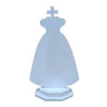 Nossa Senhora Aparecida em Resina 9,5cm