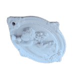 Anjo da Guarda Aplique ou Parede em Resina