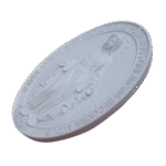 Nossa Senhora das Graças Aplique ou Parede em Resina