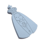 Nossa Senhora Aparecida Aplique em Resina