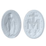 Nossa Senhora das Graças Aplique ou Parede em Resina