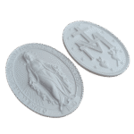 Nossa Senhora das Graças Aplique ou Parede em Resina