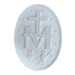 Nossa Senhora das Graças Aplique ou Parede em Resina