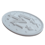 Medalha Milagrosa Nossa Senhora das Graças em Resina 15cm - Imagem 6