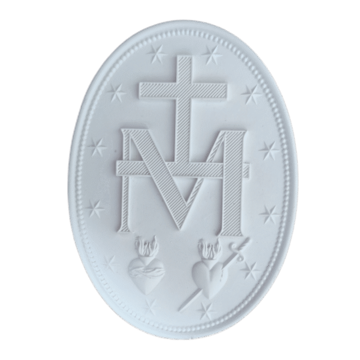 Nossa Senhora das Graças Aplique ou Parede em Resina