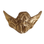 Anjo Busto Aplique em Resina