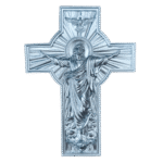 Crucifixo Ascenção de Jesus Cristo em Resina 14,5cm - Imagem 3